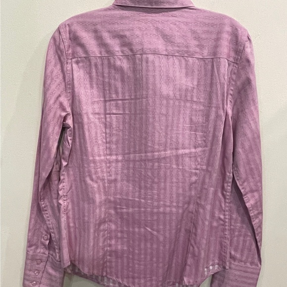 Robert Graham Pink Button Down Shirt Blouse - Picture 5 of 9